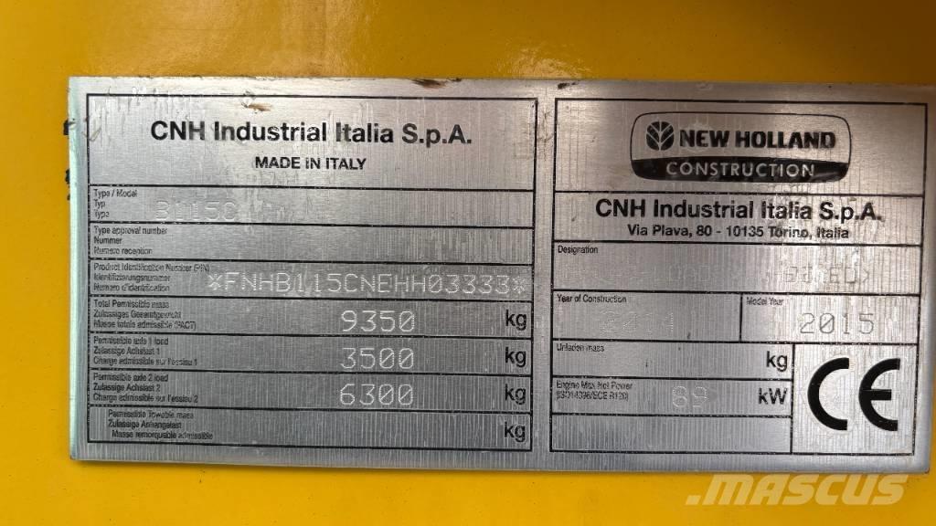 New Holland B 115 C Buldoexcavatoare