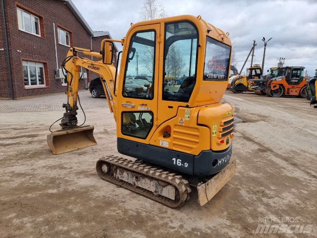 Hyundai R16-9 Mini excavatoare < 7t