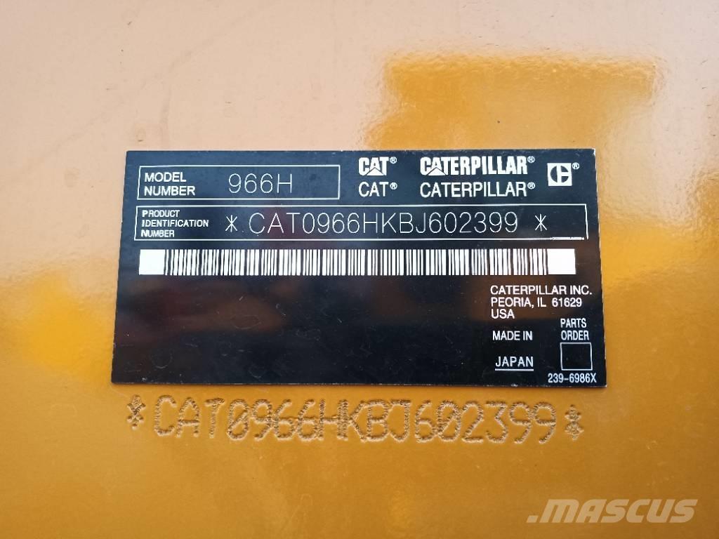 CAT 966 H Incarcator pe pneuri