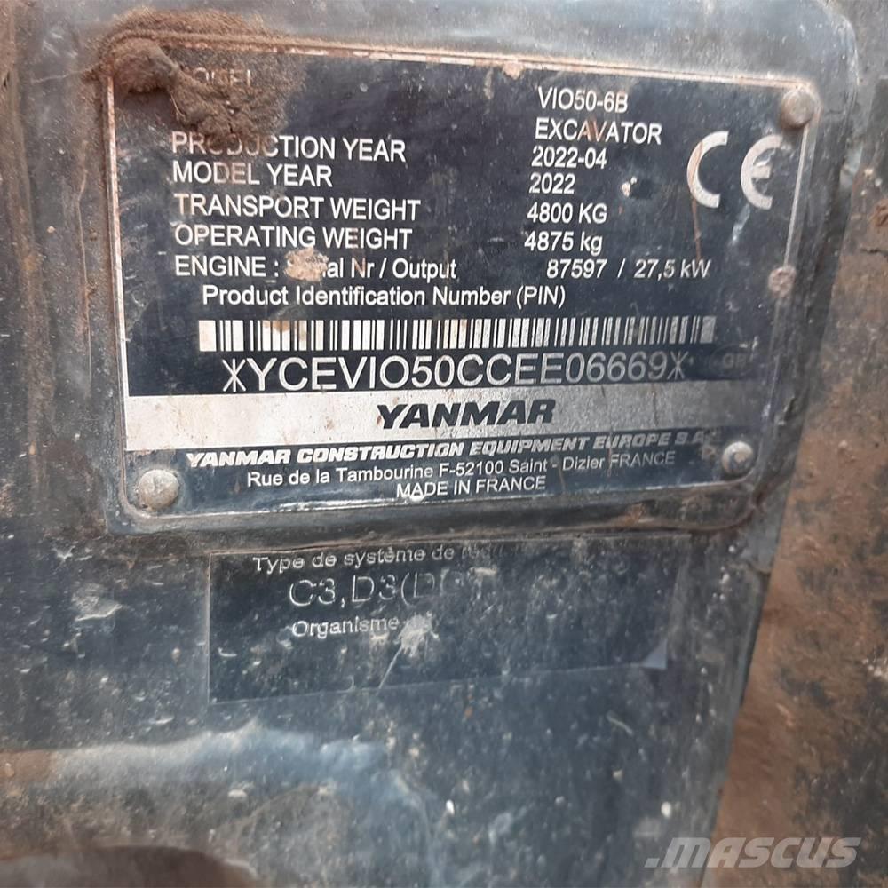 Yanmar Vio 50 Mini excavatoare < 7t
