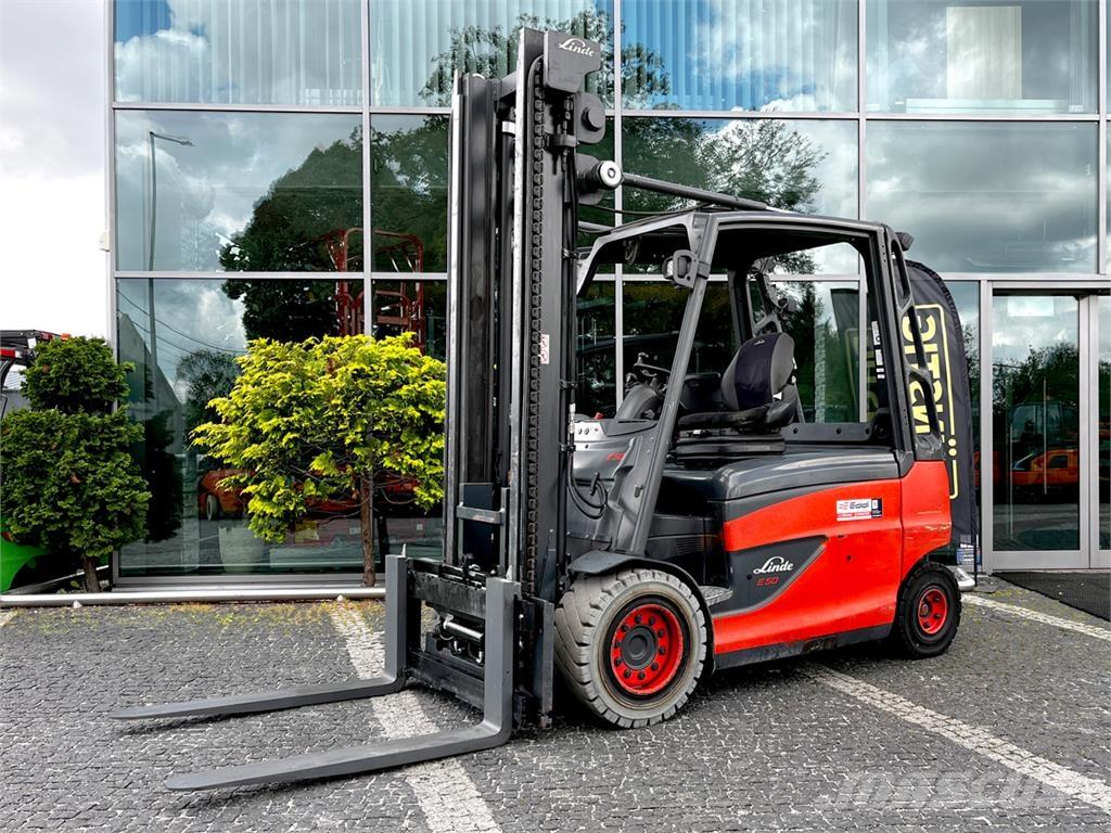 Linde E50HL-01/600 Stivuitor electric