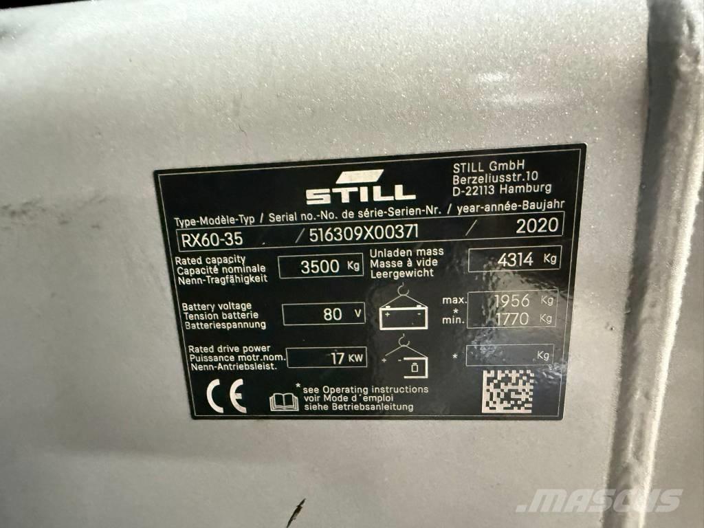 Still RX 60-35 Stivuitor electric