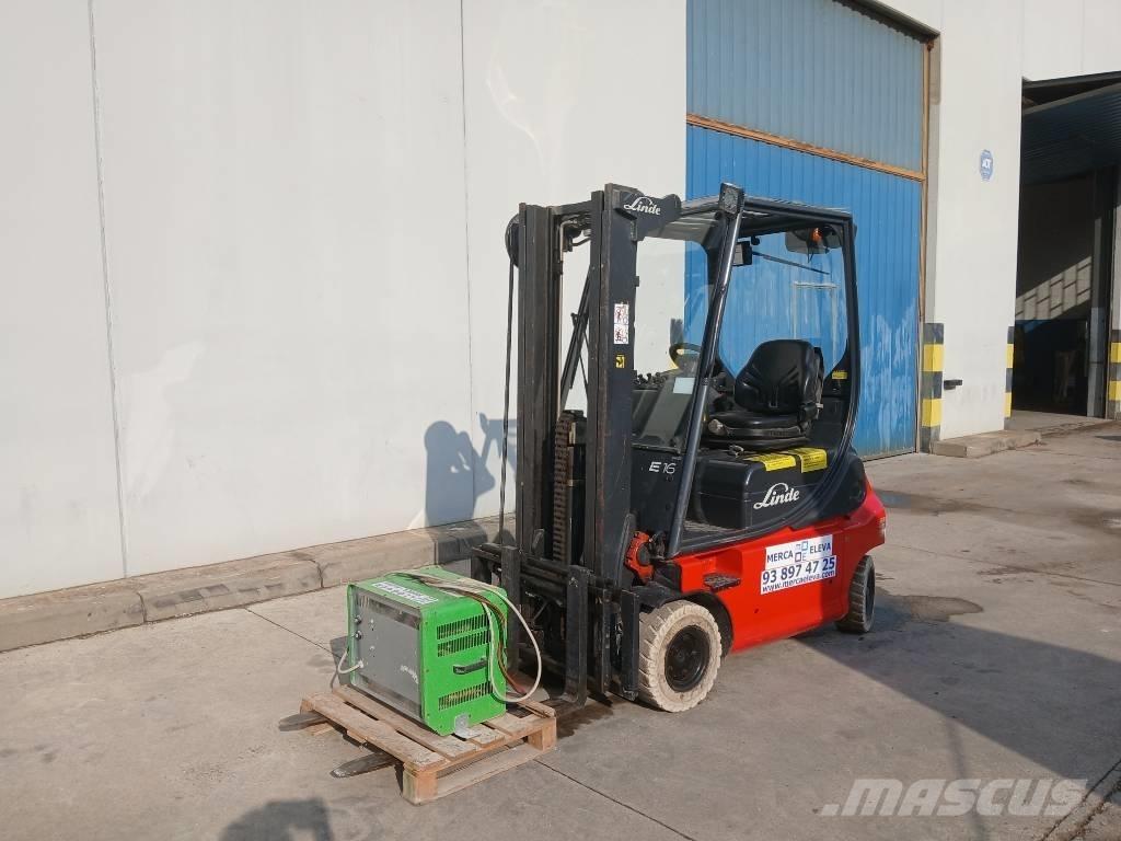 Linde E16P-02 Stivuitor electric