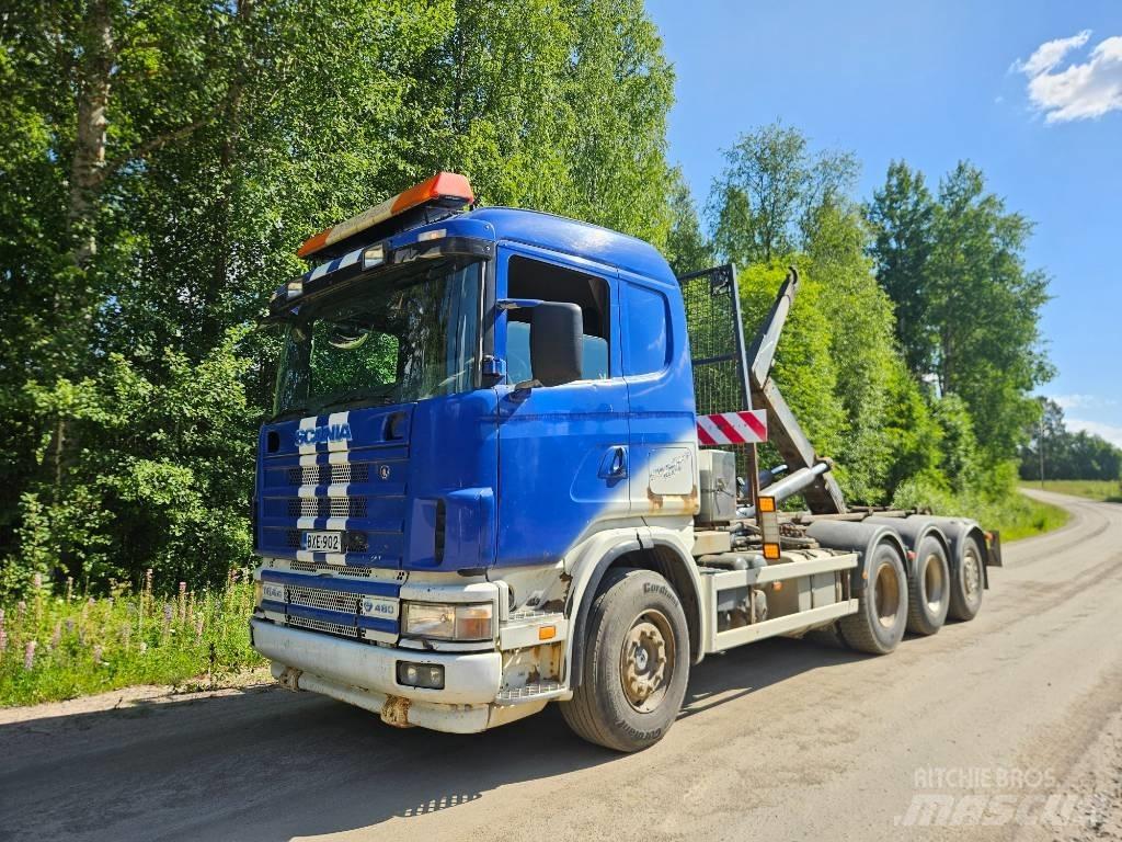 Scania 164 G 480 Camion cu carlig de ridicare