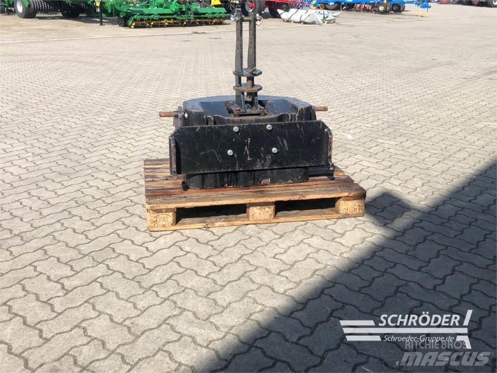  900KG GUSSGEWICHT Alte accesorii tractor