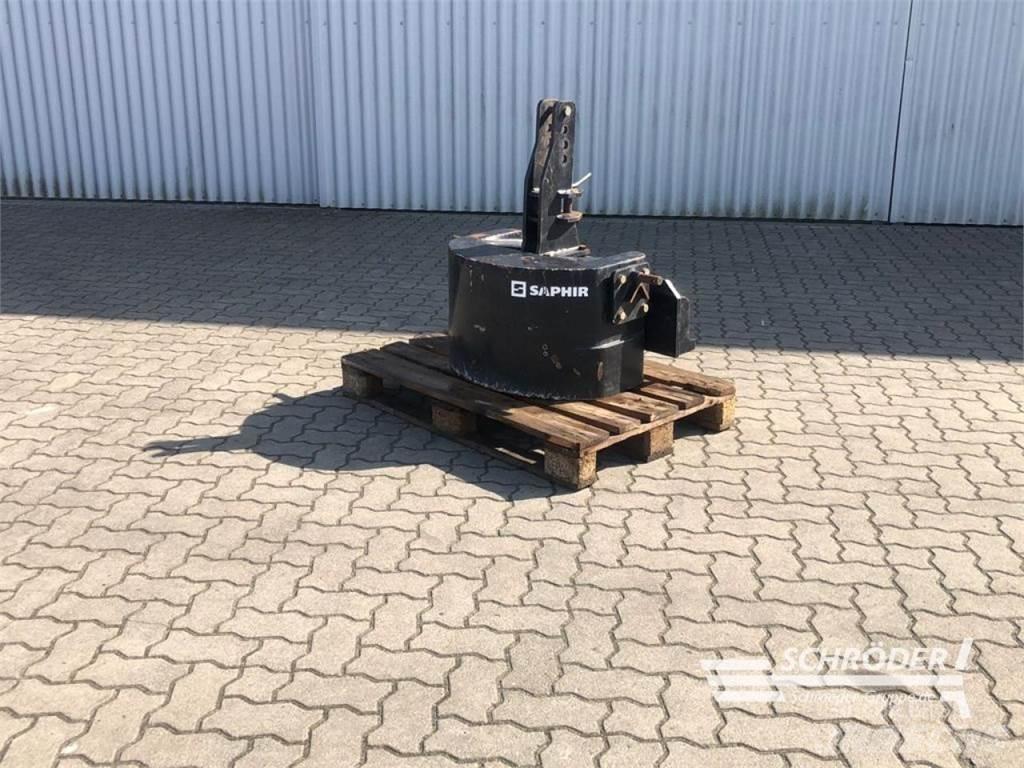  900KG GUSSGEWICHT Alte accesorii tractor
