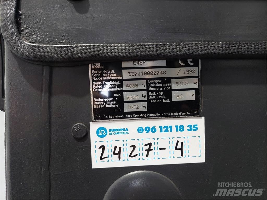 Linde E48P Stivuitor electric