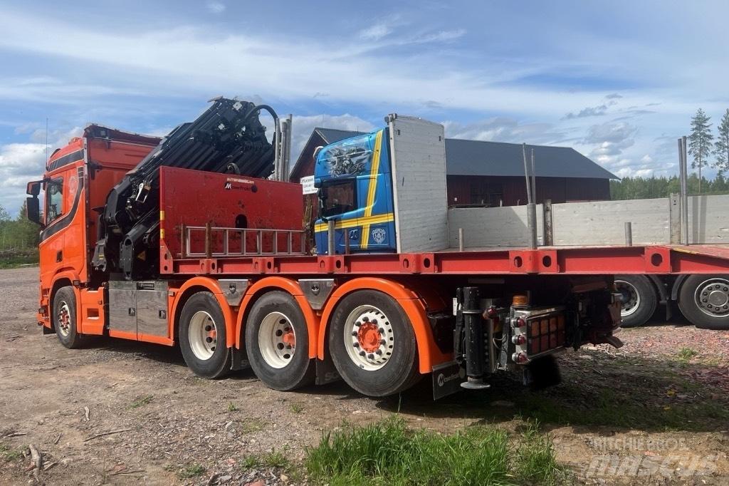 Scania R 500 Camioane cu macara