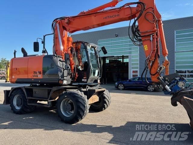 Hitachi ZX 140 W-5 Excavatoare cu roti