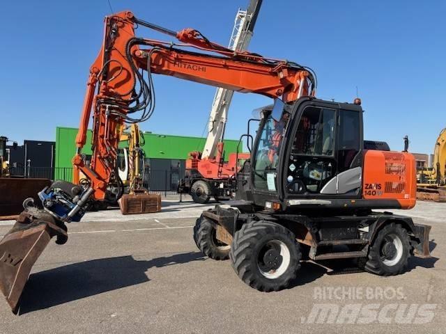 Hitachi ZX 140 W-5 Excavatoare cu roti
