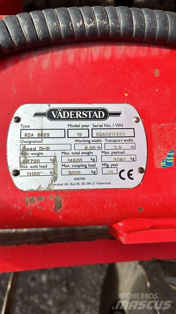 Väderstad RapidA800S Perforatoare