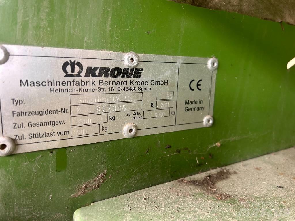 Krone CV150XC Masina de balotat cilindric