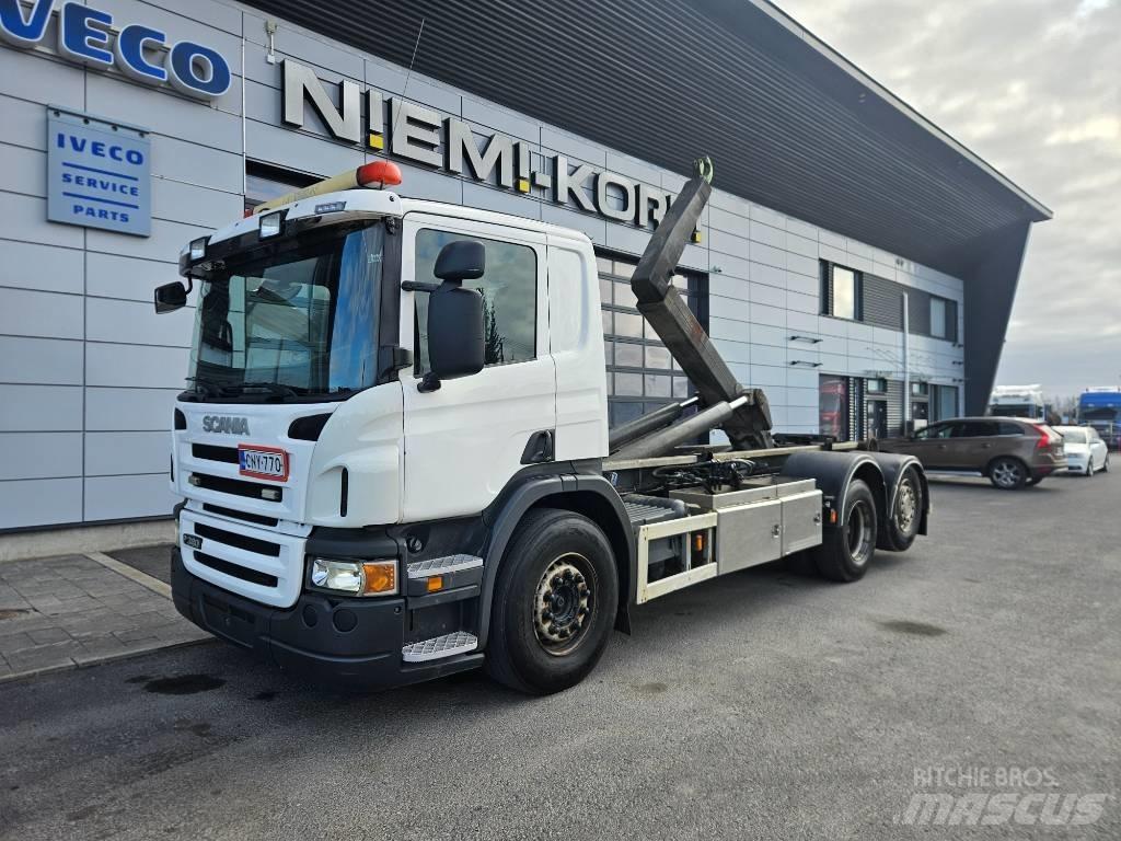 Scania P380 6x2*4 Camion cu carlig de ridicare