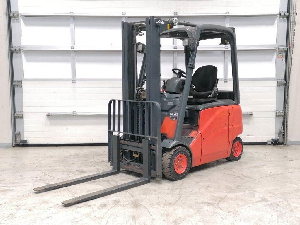 Linde E16PH-01 Stivuitor electric
