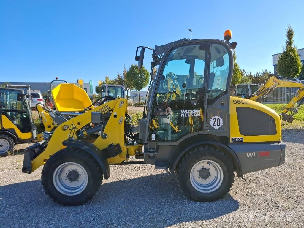Wacker Neuson WL38 Incarcator pe pneuri