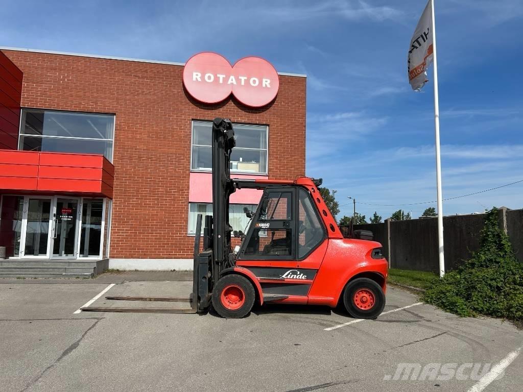 Linde H 80 D 900 Stivuitor diesel