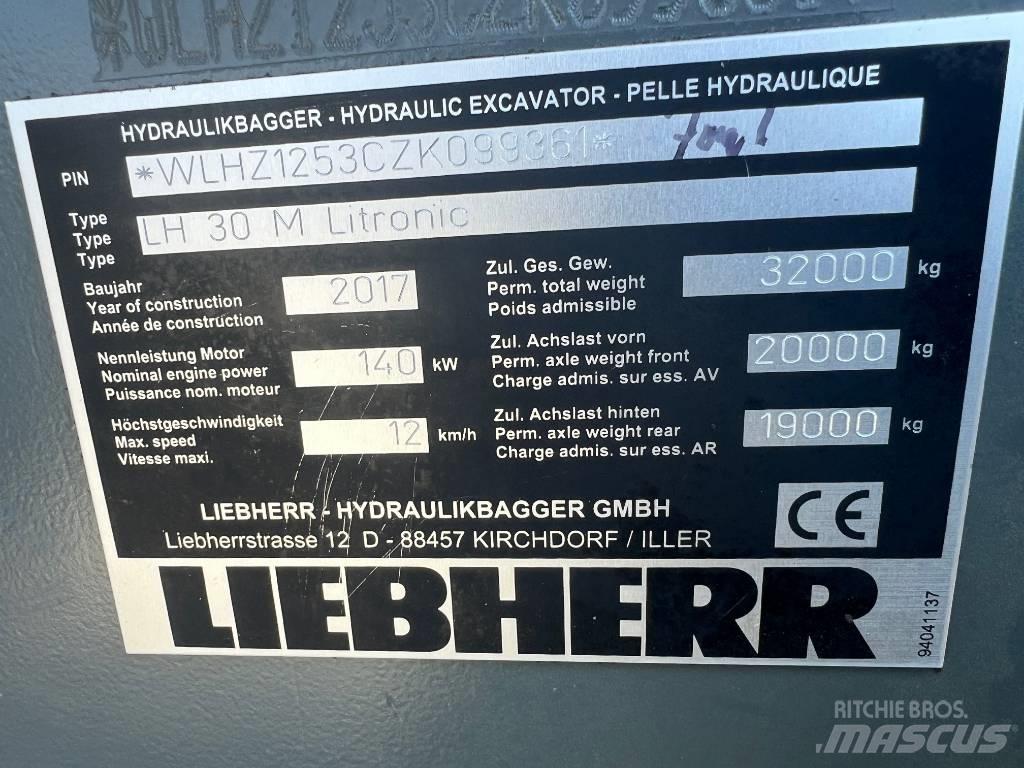 Liebherr LH30M Paleta de manipulare