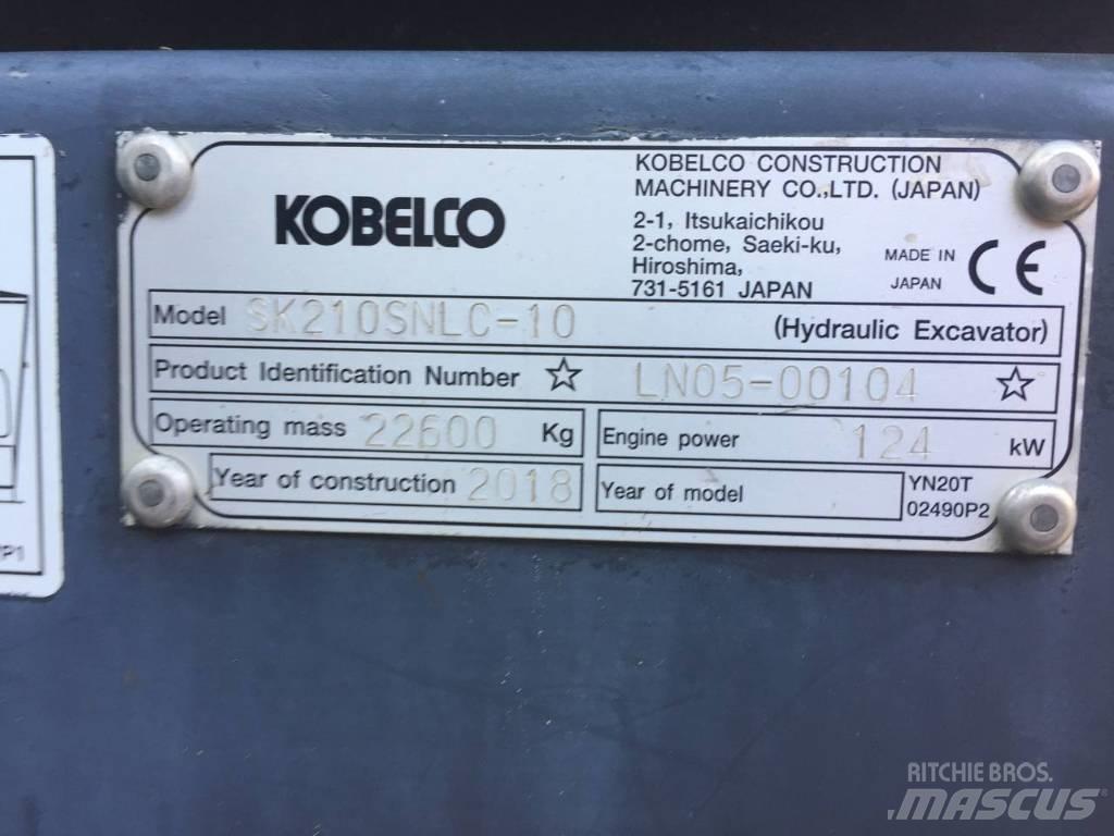 Kobelco SK210NLC Excavatoare pe șenile
