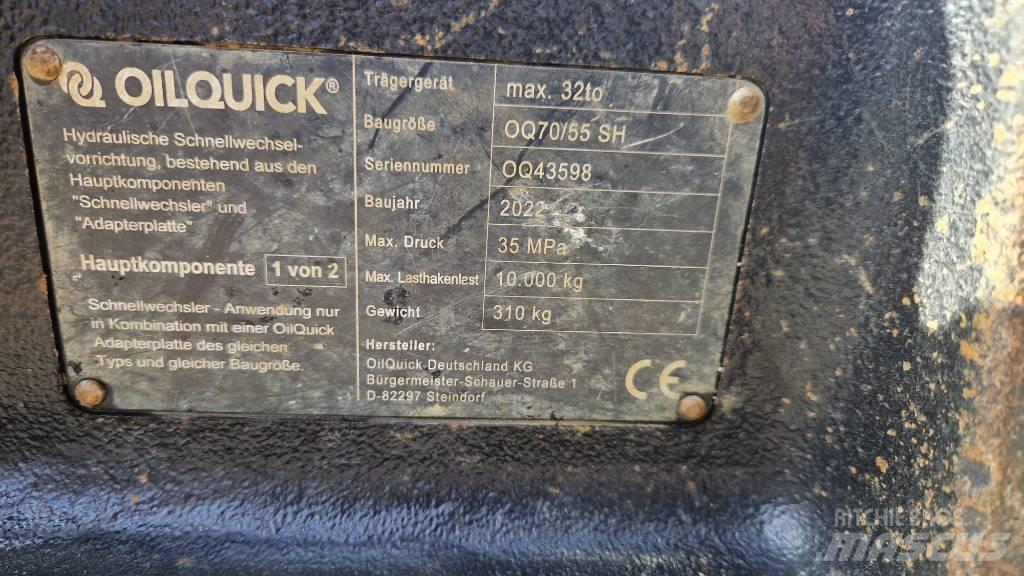 OilQuick OQ70/55 Conectoare rapide