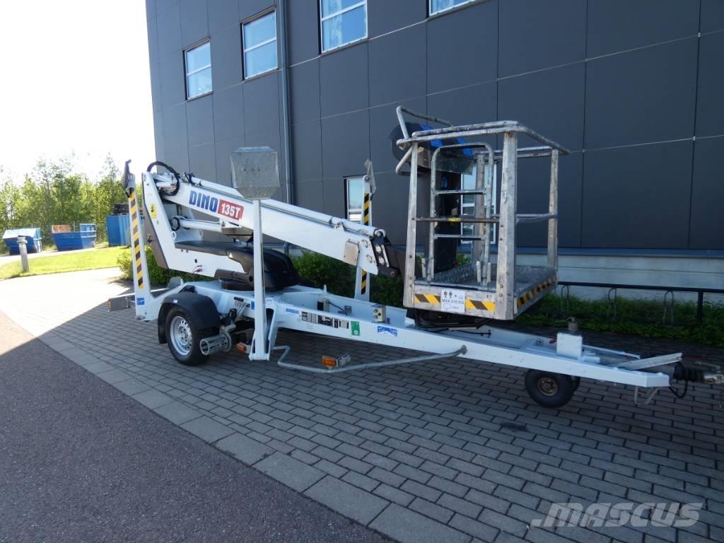 Dino 135 T Skylift Platforme aeriene montate pe remorca