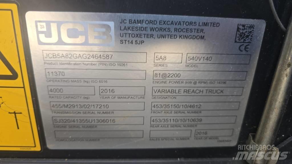 JCB 540-140 Stivuitoare telescopice