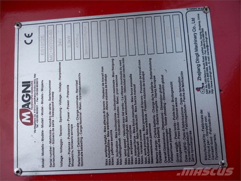 Magni ES1012E Platforme foarfeca