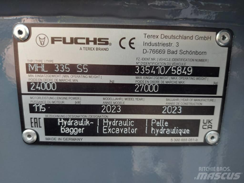 Fuchs MHL335F Paleta de manipulare