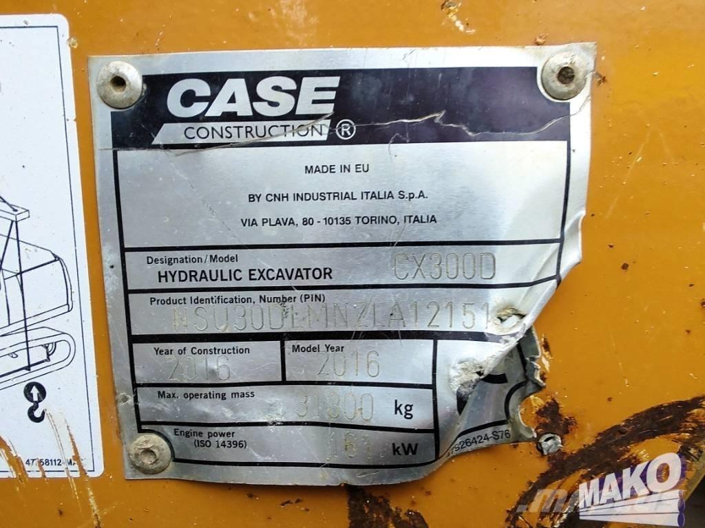 CASE CX 300 D Excavatoare pe șenile
