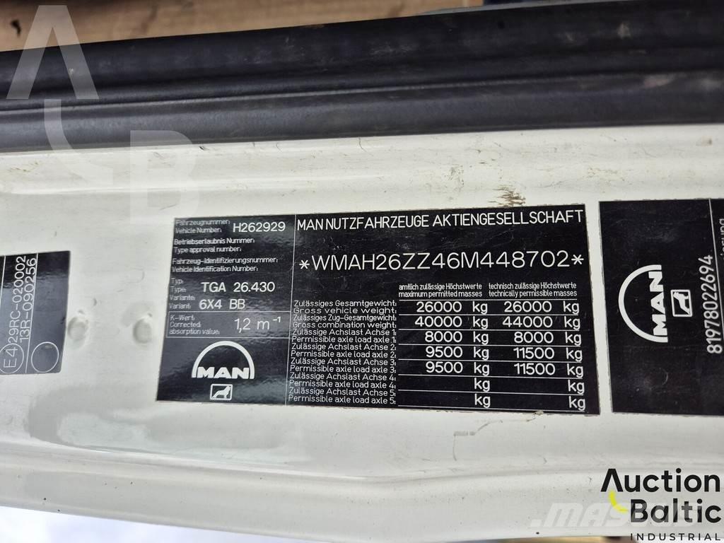 MAN TGA26.430 Autobasculanta
