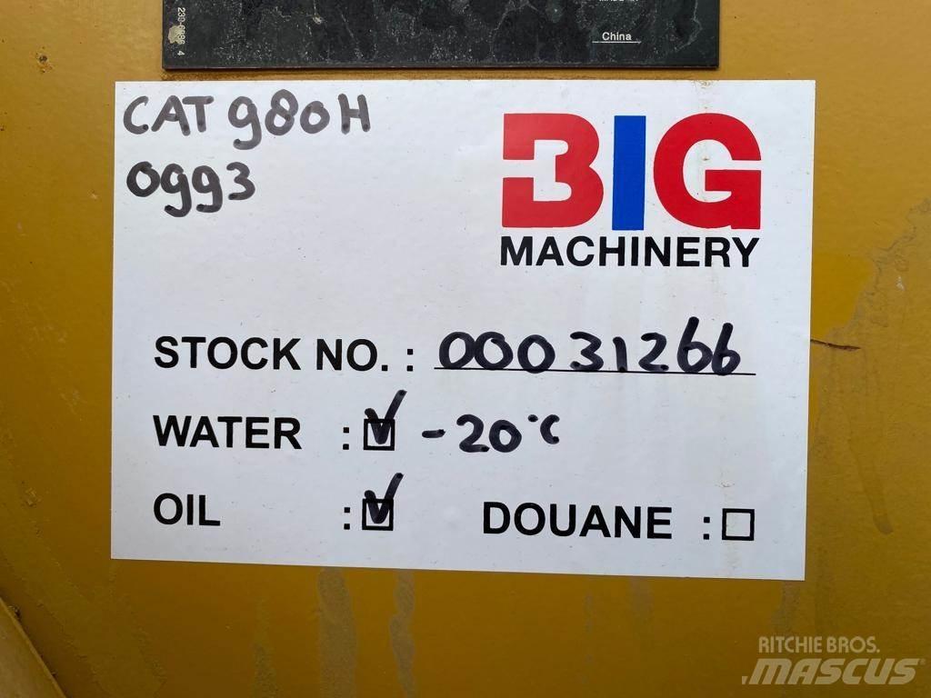 CAT 980H Incarcator pe pneuri