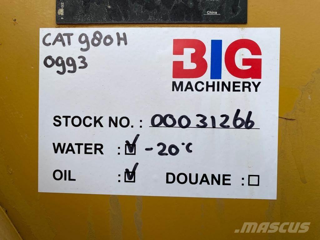 CAT 980H Incarcator pe pneuri