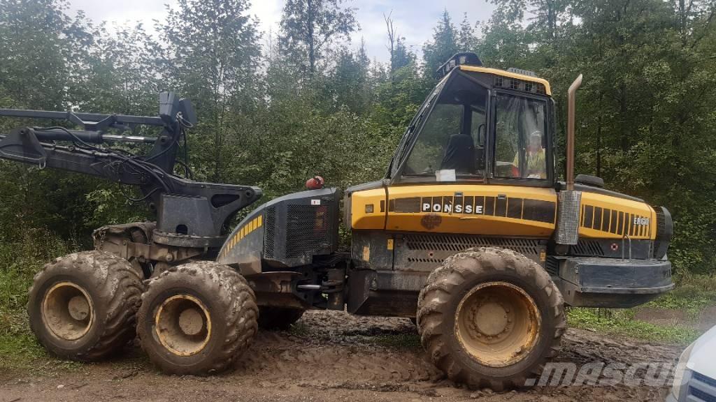 Ponsse Ergo 6W Combine forestiere