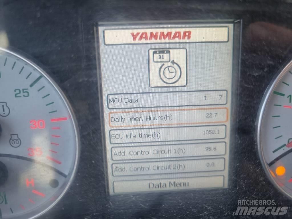 Yanmar V 120 Incarcator pe pneuri