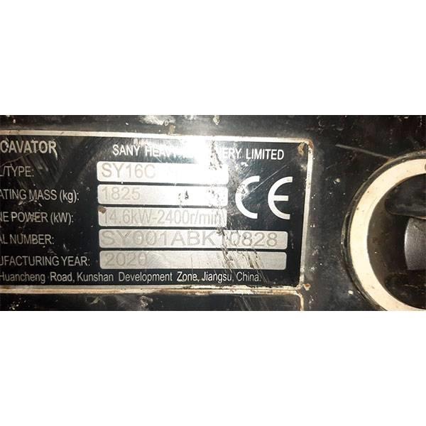 Sany 16C Mini excavatoare < 7t
