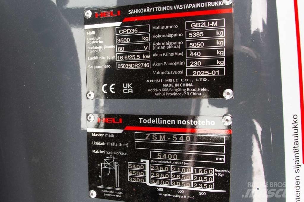 Heli CPD 35 Stivuitor electric