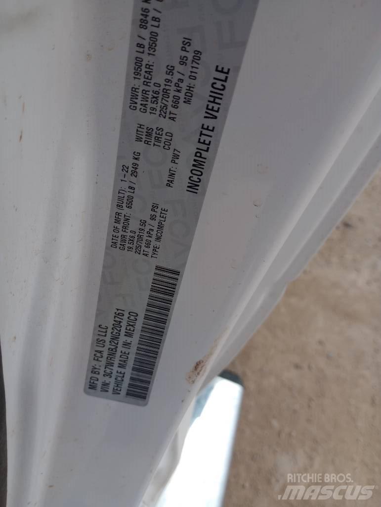 RAM 5500 Camioane platforma/prelata