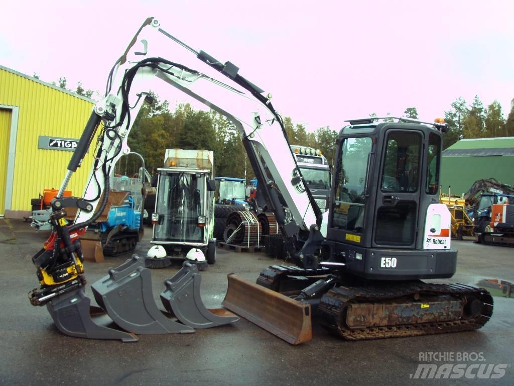 Bobcat E 50 Mini excavatoare < 7t