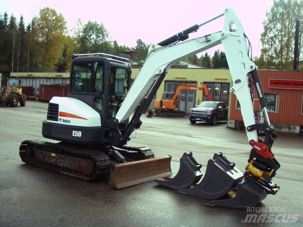 Bobcat E 50 Mini excavatoare < 7t