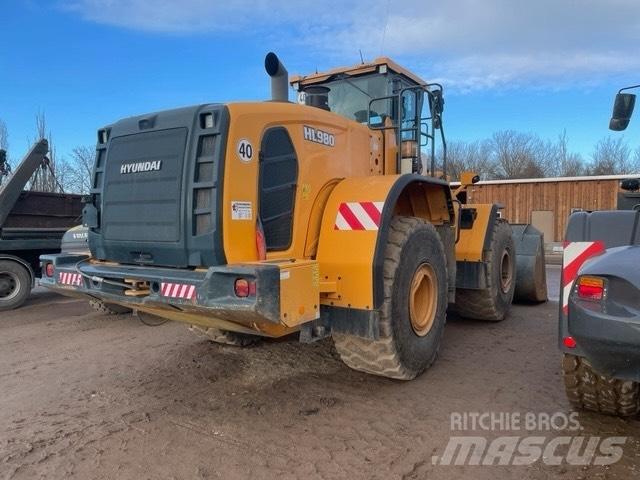 Hyundai HL 980 Incarcator pe pneuri