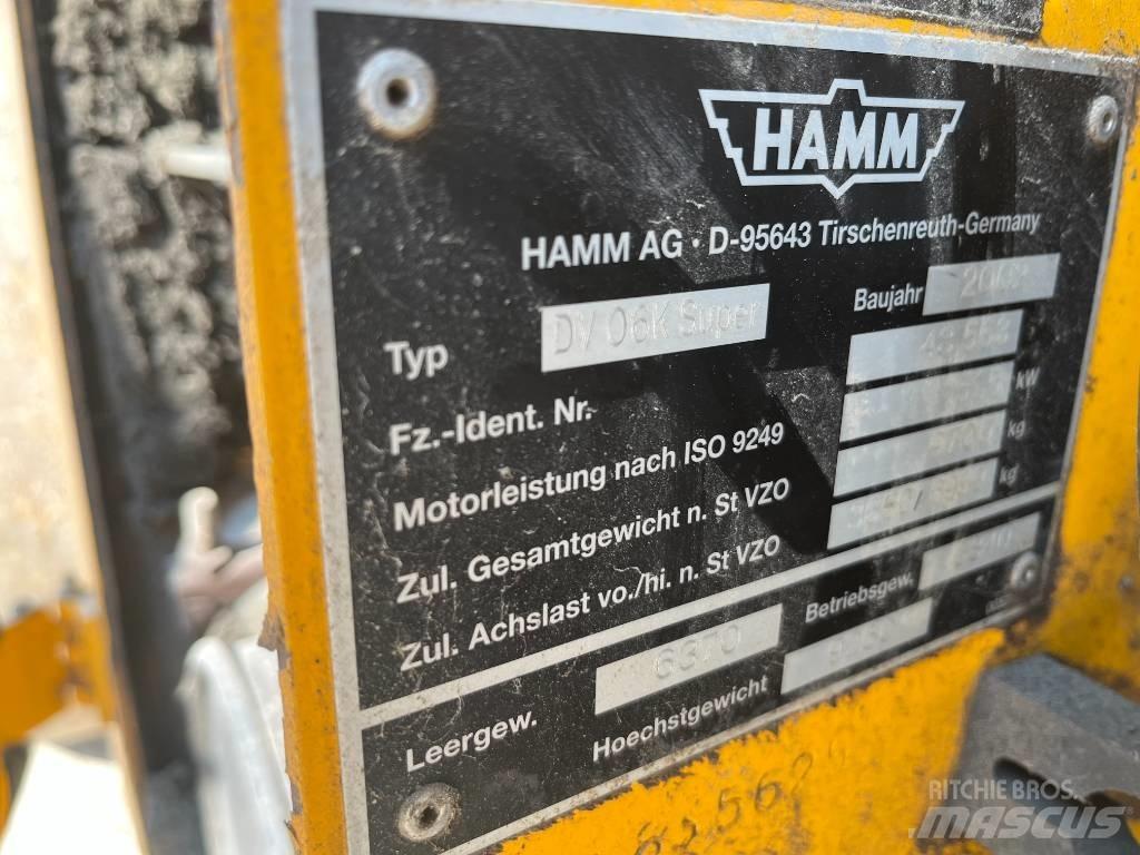 Hamm DV06K Super Cilindri compactori micsti