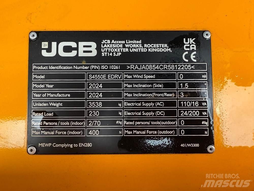 JCB S4550E Platforme foarfeca