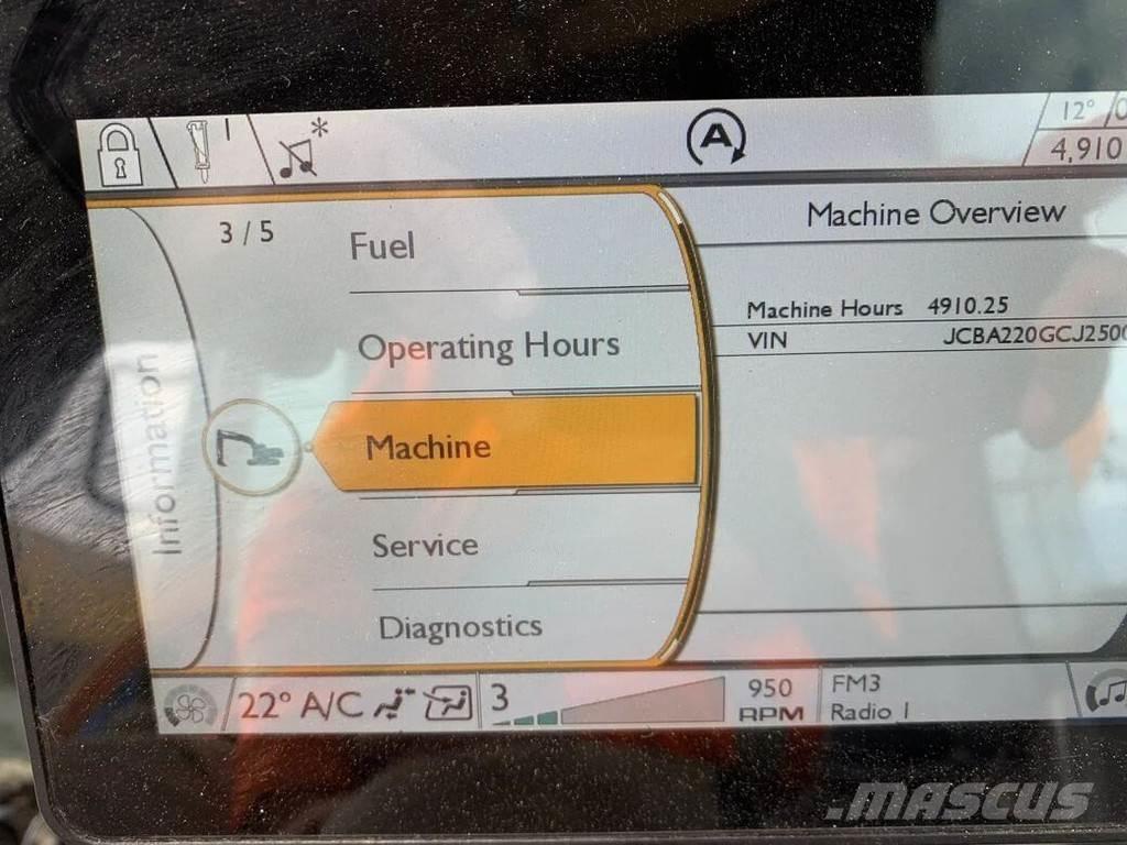 JCB JS220X Excavatoare pe șenile
