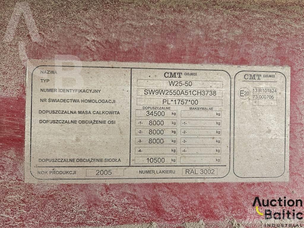CMT W25-50 Semi-remorca speciala