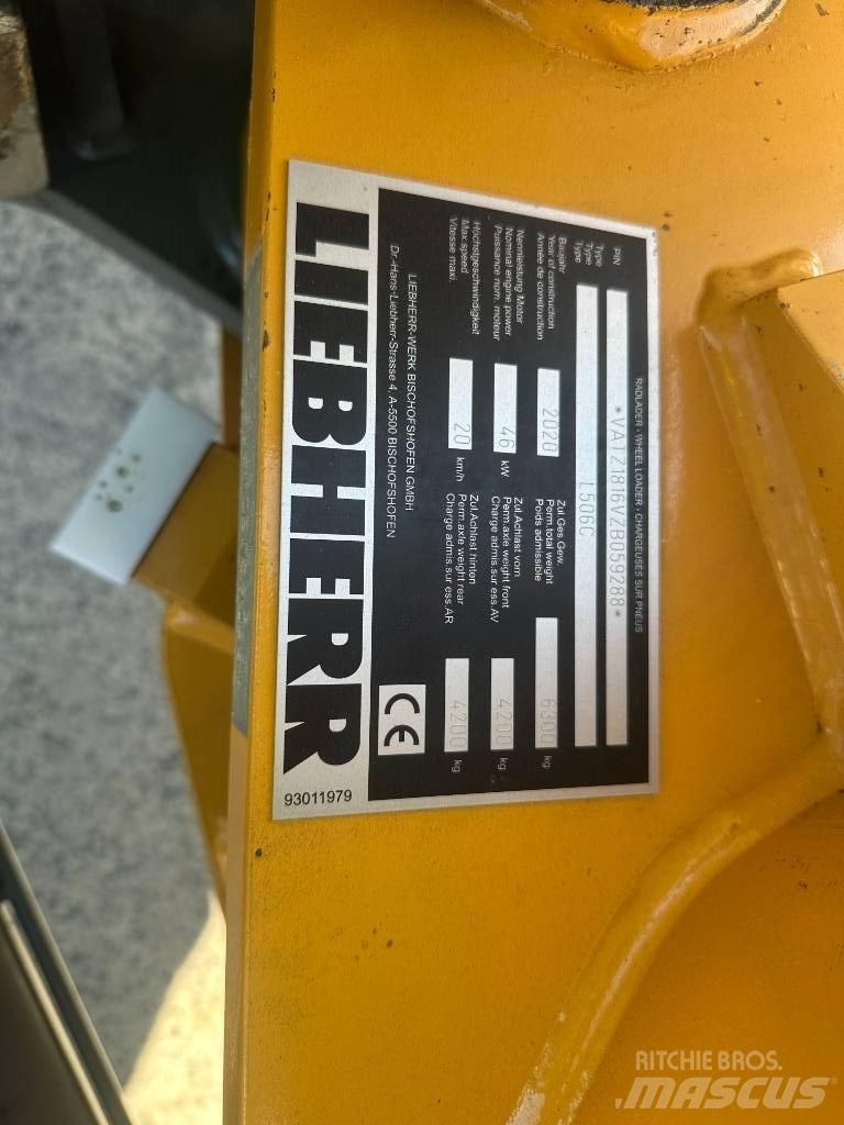 Liebherr L 506 Incarcator pe pneuri