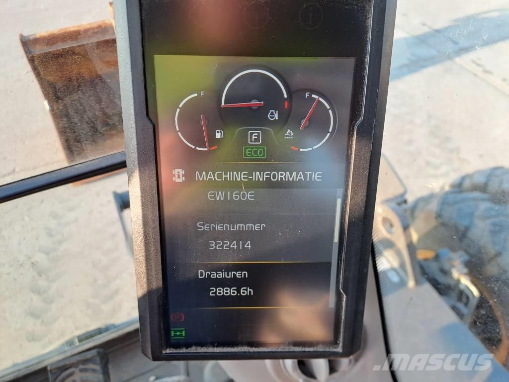 Volvo EW160E Excavatoare cu roti