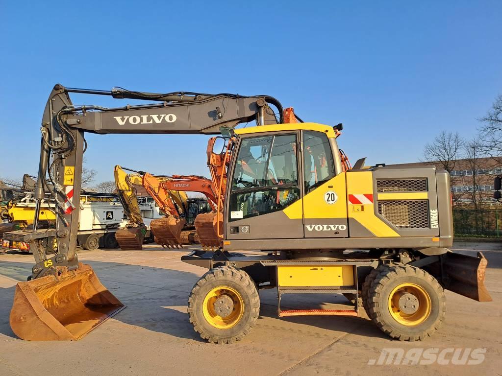 Volvo EW160E Excavatoare cu roti