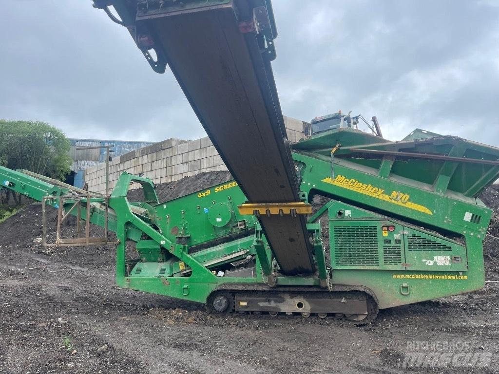 McCloskey R 70 Dispozitive mobile de cernut