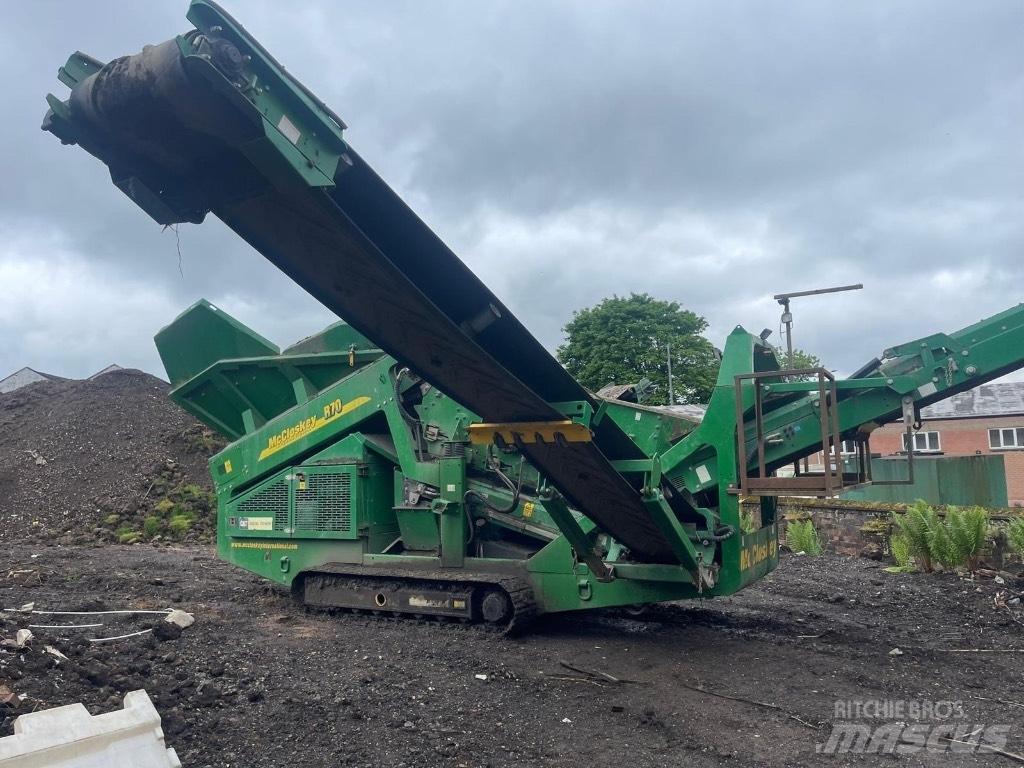 McCloskey R 70 Dispozitive mobile de cernut
