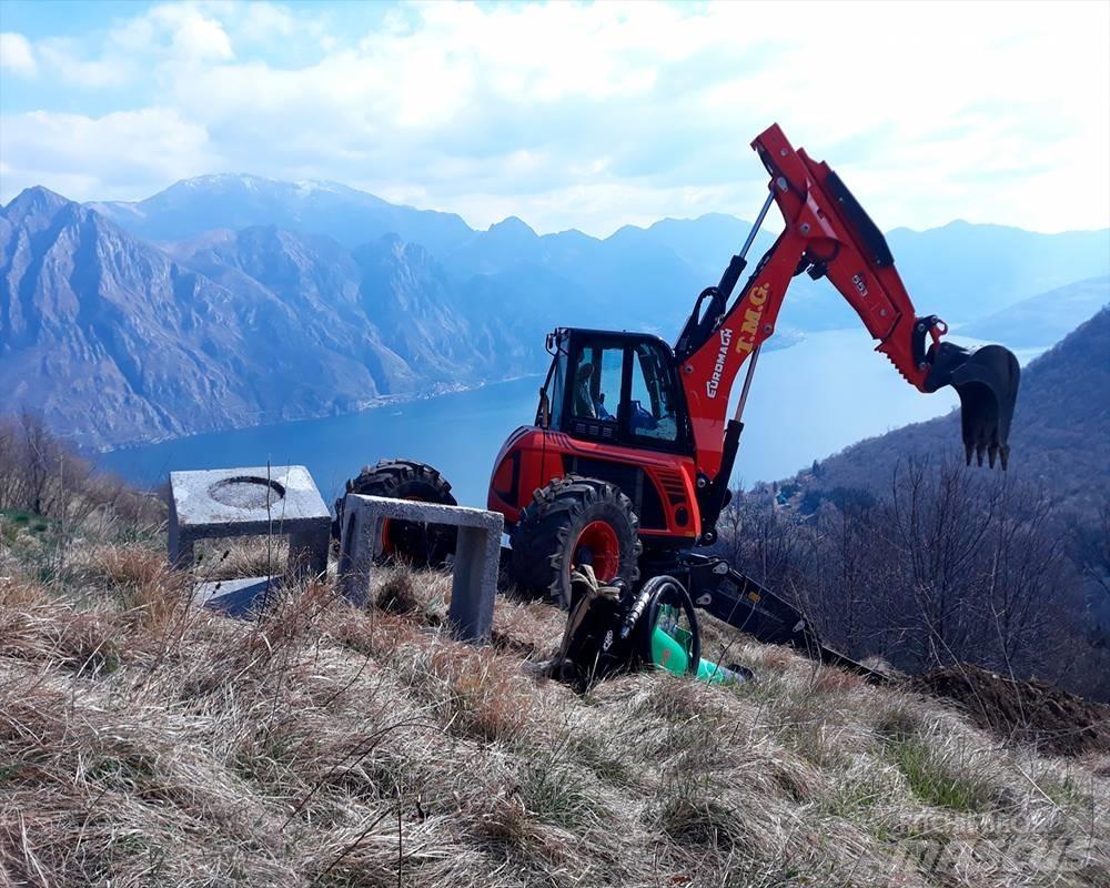Euromach R555H Excavator amfibiu