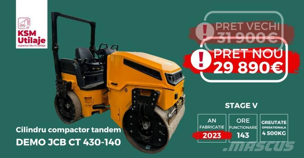 JCB CT430-140 Cilindri compactori dubli